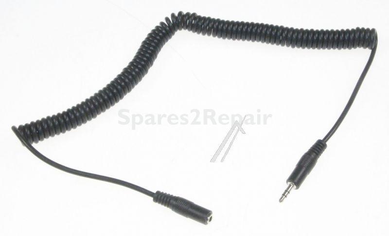Compatible Jack Plug-jack Socket - 3 5mm-stereo Plug-3 5mm-stereo Socket 3 0m Spiral Lead