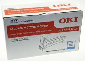 Oki Drum Assembly - 45395703 Drum Unit Cyan 30k