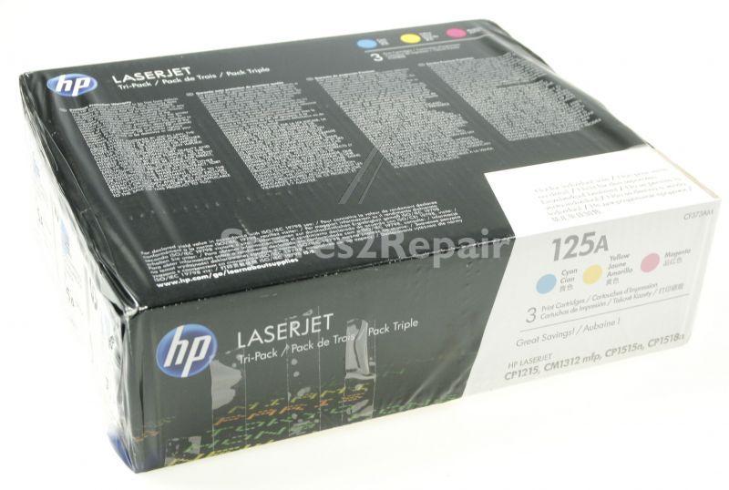 Hewlett Packard Toner Cartridge - 125a Cf373am Toner Multipack Cmy