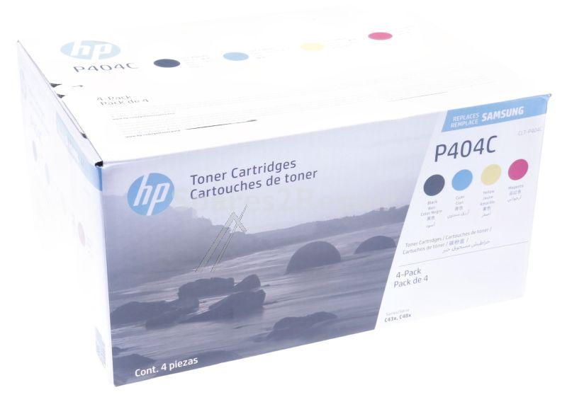 Hewlett Packard Toner Cartridge - Clt-p404c-els Su365a Samsung Toner Cartridge Multipack Cmyk
