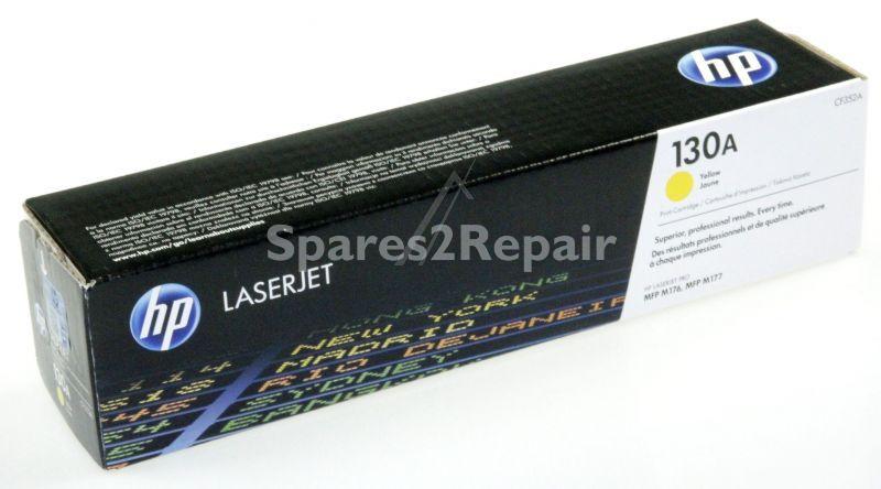Hewlett Packard Toner Cartridge - 130a Cf352a Hp Toner Cartridge Yellow 130a 1k