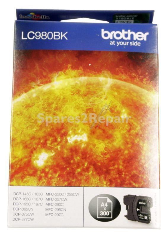 Brother Cartridge - Lc980bk Ink Cartridge Black 6ml