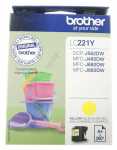 Brother Cartridge - Lc221y Cartridge Yellow 0 26k