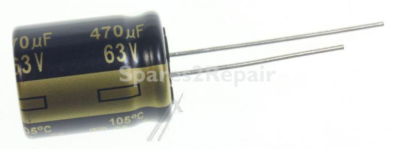 Panasonic 63v Radial Electrolytic 105 De - 470uf-63v El-cap Radial Pan 105° 16x20mm -rohs-