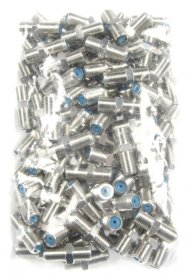 Wisi F jack-f jack Adaptor - Dv 46 Hq 72206 F Double Coupling High Quality 100 Pieces Approved For: K