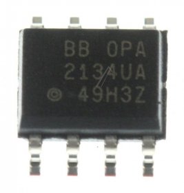 Texas Instruments Operational Amplifier Ic - 2134ua Opa2134ua Op Amp Dual Audio Fet I-p 2134 Type: Opa2134uae4