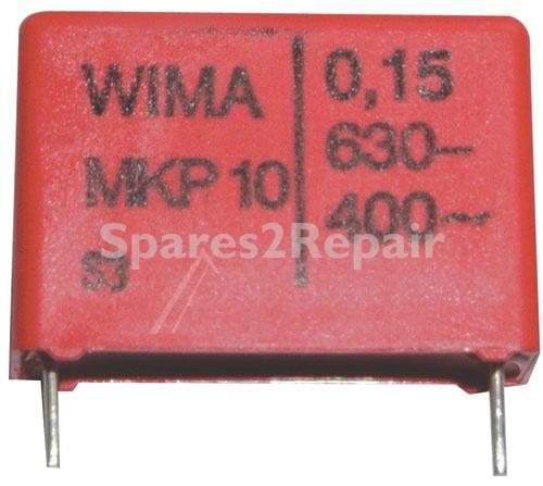 Wima Pulse Capacitors - 0,15uf-630v Mkp10-pulse Capacitor Rm=22,5mm
