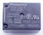 Panasonic Pcb Relay To 24v - 24vdc 10a-125vac Relais, 1 Wechsler