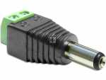 Delock Cable/plugs/adapter - Adapter Dc 2.5 X 5.5 Mm Male > Terminal Block 2 Pin