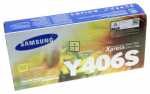 Samsung Toner Cartridge - Y406 Clt-y406s-els Toner Yellow 1k