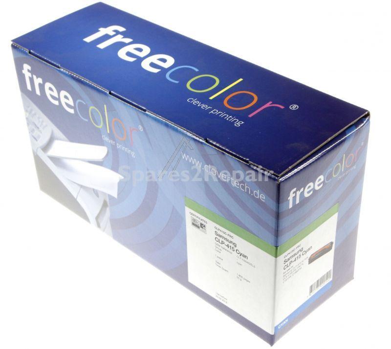 Freecolor Toner Cartridge - Clp415c-frc K15624f7 Toner Cyan For Samsung Clp 415 Cy
