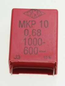 Wima Pulse Capacitors - 0,68uf-1000v Mkp10 Capacitor For Pulse Applications Pcm=27,5