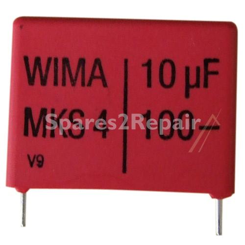 Wima Mks4 Pulse Capacitor - 10uf-100v Mks4-kondensator Rm=27,5mm
