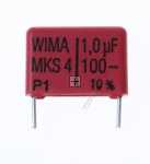 Wima Mks4 Pulse Capacitor - 1 0uf-100v Mks4d041004c00kssd Mks4 Capacitor Rm=15 -rohs Compliant-