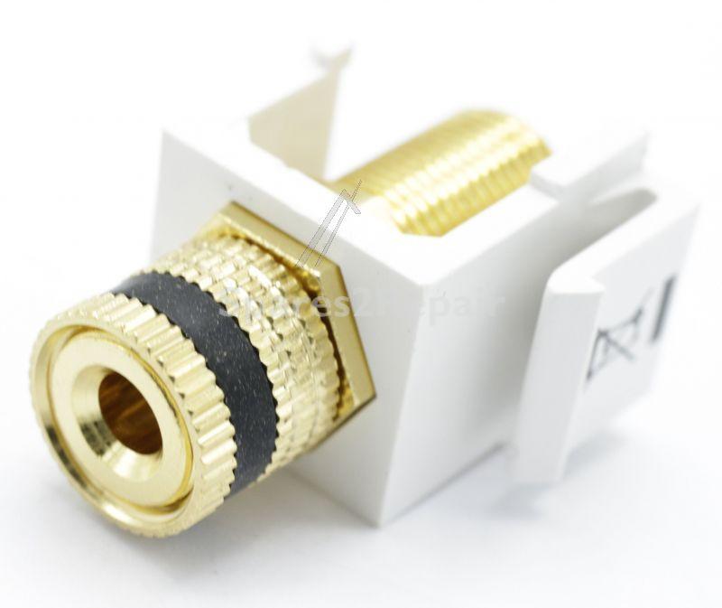 Delock Keystone Module - Keystone Module Binding Post > Thread Nut Black