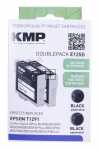 Kmp Cartridge - 1617 4021 E125d Ink Cartridges Black 2x11 2ml