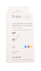 Freecolor Cartridge - Hp57a-ink-frc K20116f7 Ink Cartridge Color For Hp C6657a-57 Co