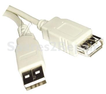Compatible Type A Plug-type A Socket Usb 2.0 - Usb Ext Lead - Usb-a Plug - Usb-a Socket 5 0m