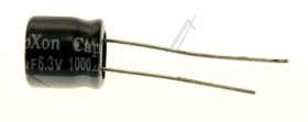 Vestel 6.3v Radial Electrolytic 105gr - 1000uf-6 3v 30062975 Cap El 1000uf 6 3v M 105Â° 370ma 10x9rohs