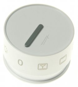 Control Knob - 9057341 Knob Code2v2-09 10572 00 White [Amica]