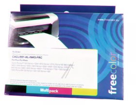 Freecolor Cartridge - Cacli551-xl-ink5-f K10327f7 Inkjet Multipack Color For Canon Pgi-550-cli-551