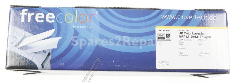 Freecolor Toner Cartridge - M176c-frc K15729f7 Toner Cartridge Cyan For Hp Cf351a