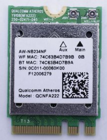 Asus Board - 0c011-00061f00 802 11b-g-n+bt4 0(2*2)m 2