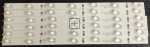 Grundig Led backlight bar - Zcy606-set C00931623 Led Bar Service Set (zbj-zbk-zbl-zbm606)