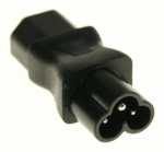 Classic Cable/plugs/adapter - Adapter Buchse C13 - Stecker C6