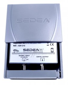 Sedea Mast Support - Paire De Fixations En M GalvanisÉes , DÉport 100 Mm