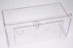 Freezer Drawer - C00323371 480132101018 Drawer Lower Transparent Clear [Whirlpool Indesit]
