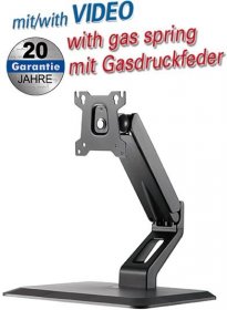 Mywall Universal Stand - Fully Movable Table Stand For Flat Screens And Monitors 17“ - 32“ (43 - 81 Cm)