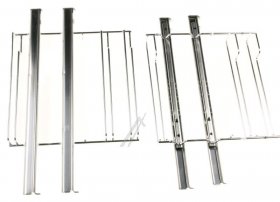 Telescopic Slideout Oven Grills - Hez538200(00) 17001568 Telescoping Extension Rails 2-fold [Bosch Siemens]