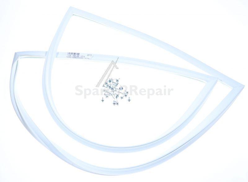 Liebherr Refrigerator Door Seal - 710916500 Magnetic Door Seal White Icts 2211-20 With Mounting Material