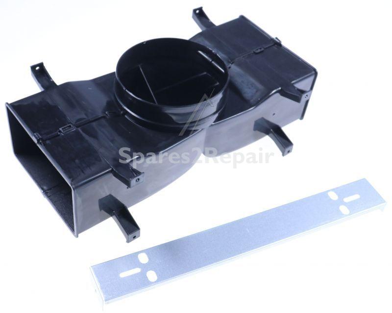 Cata Chimney Flue - 15103004 Upper And Lower Black Tubes-hood-k Hood