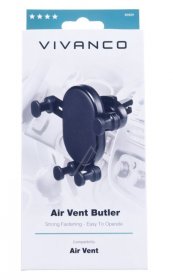 Vivanco Capstan Mounting - Avbutlervv Kfz-phone-luftungsgitterhalter Butler