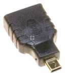 Compatible Hdmi jack-hdmi plug - Hdmi Adaptor: Socket A (female) - Micro Plug D (male)