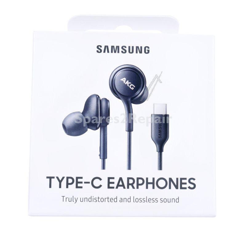 Samsung Micro Head Phone - Eo-ic100bbegeu Samsung Earphones Usb Type-c Eo-ic100 Sound By Akg Black