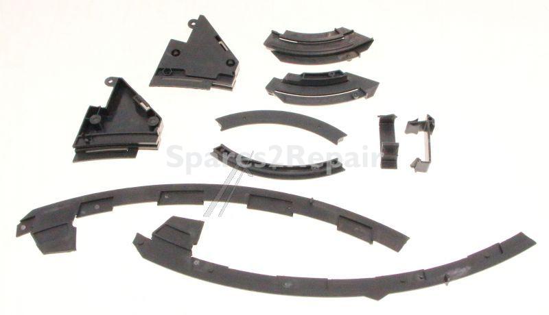 Mounting Parts - 07003340 Oven Cooker Vent Hood Side Slide Panel Extractor Fix Kit [Candy Hoover]
