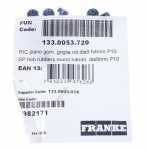 Faber Franke Roblin Rubber Stop - 1982171 133 0053 720 Sp Hob Rubbers Round H4mm Dia9mm P10