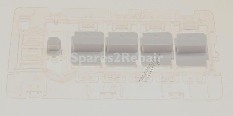 Switch Set - 2870300800 C00902072 Light Guide - Button Assembly (white) [Arcelik]