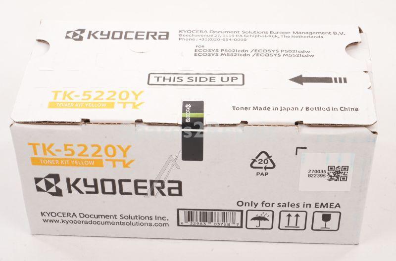 Kyocera Toner Cartridge - Tk-5220y 1t02r9anl1 Toner Cartridge Yellow 1 2k