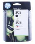 Hewlett Packard Cartridge - 305 6zd17ae Cartridge Multipack 1xblack 1xcolour