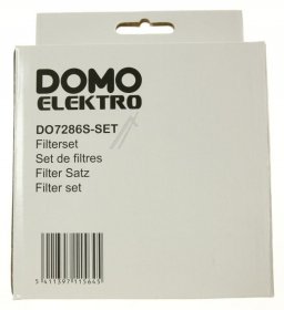 Domo Vacuum Cleaner Filter - Do7286s-set Filterset