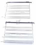 Telescopic Slideout Oven Grills - 210444714 C00878088 Wire Rack Group [Arcelik]