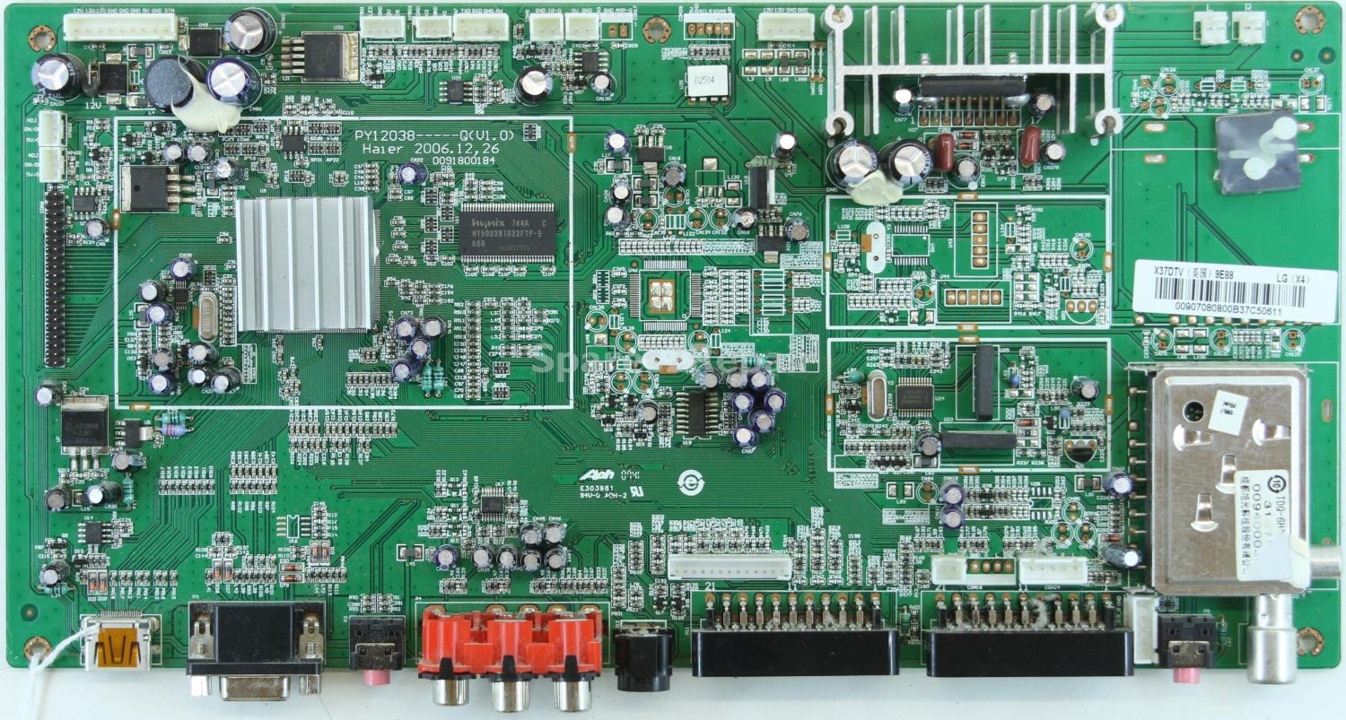 Baird X37DTV - Main AV - PY12038-----Q - V1.0 - 0091800184 - X37DTV