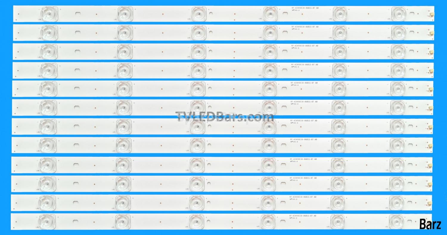 Barz LED Backlight Array Sharp 49" LY.4KE02G001 LY.4YE01G001 LC.48U12G001 HWV4951Y HWV4953-01Y HWV4951-05C HWV4951-11C RF-AJ490E30-0601S 10pcs