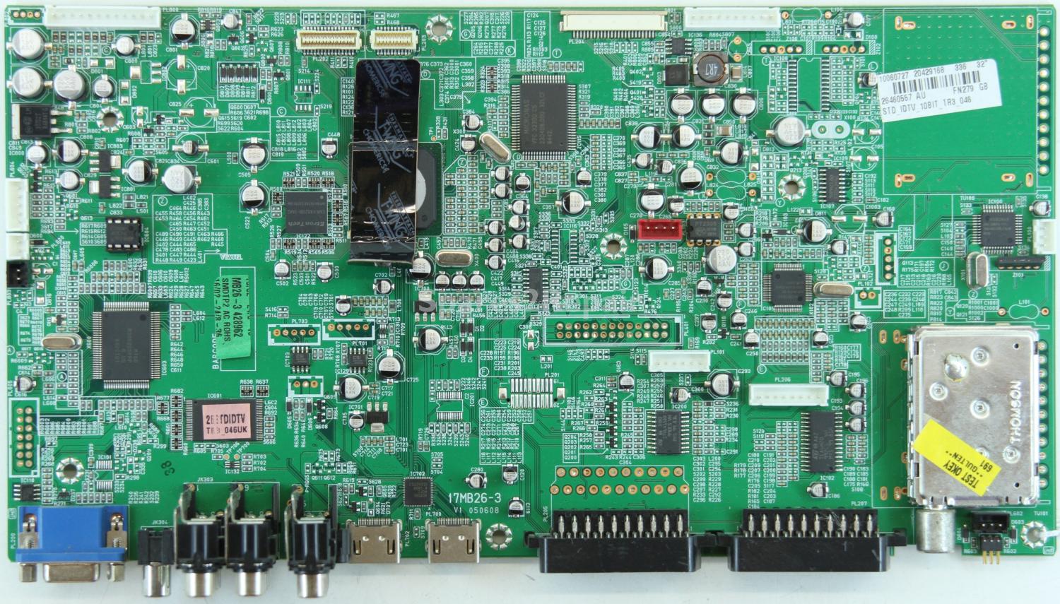 Bush LCD32F1080P - Main AV - 17MB26-3 - V1 - 050608 - 20429168