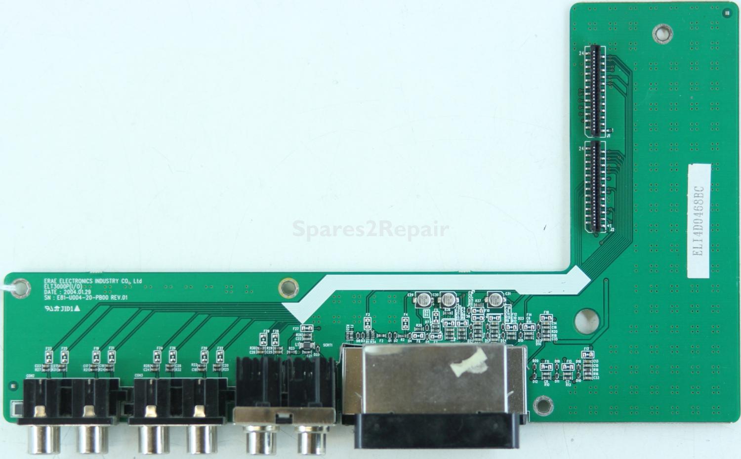 Erae ELT3000P - Side AV - E81-U004-20-PB00 - REV.01 - ELI4D0468BC