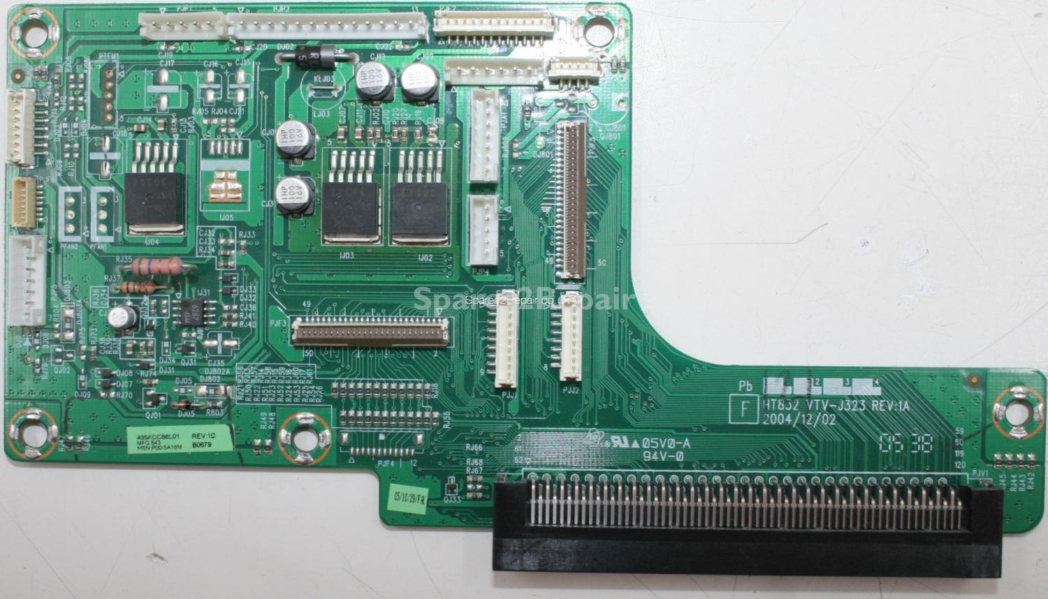Hitachi 32LD7200 - Board - VTV-J323 Rev 1A - HT832 - 435ACC88L01 - Rev 1D - MFG-543 - P00-5A16M